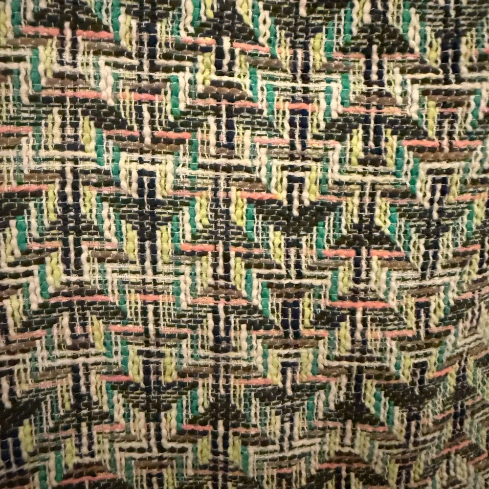 Kate Spade Harper Chevron Tweed Mini Skirt Size 4 - Picture 2 of 8